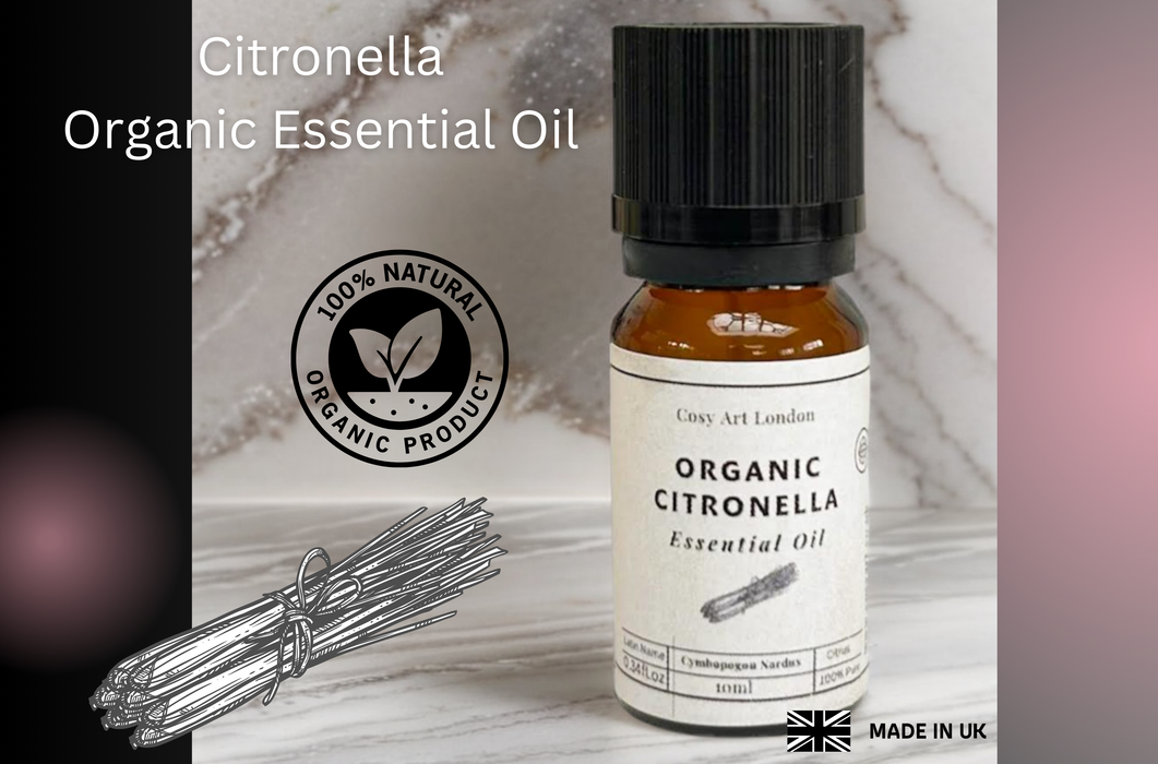 Citronella Organic Essential Oil 10ml