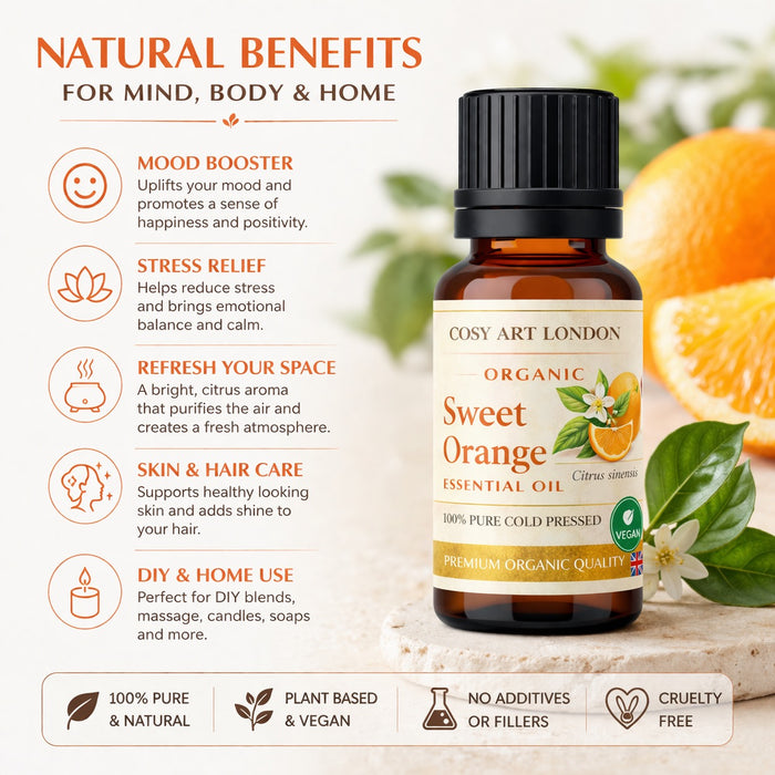 Orange Organic Essential Oil 10ml