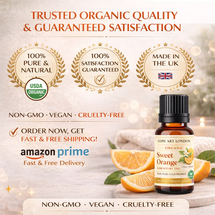 Orange Organic Essential Oil 10ml