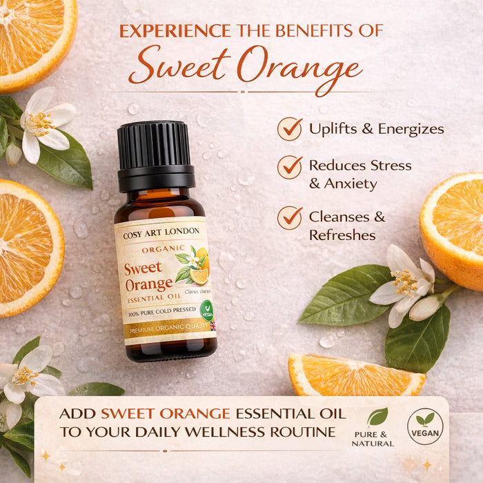 Orange Organic Essential Oil 10ml