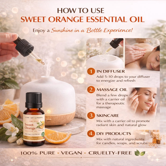 Orange Organic Essential Oil 10ml