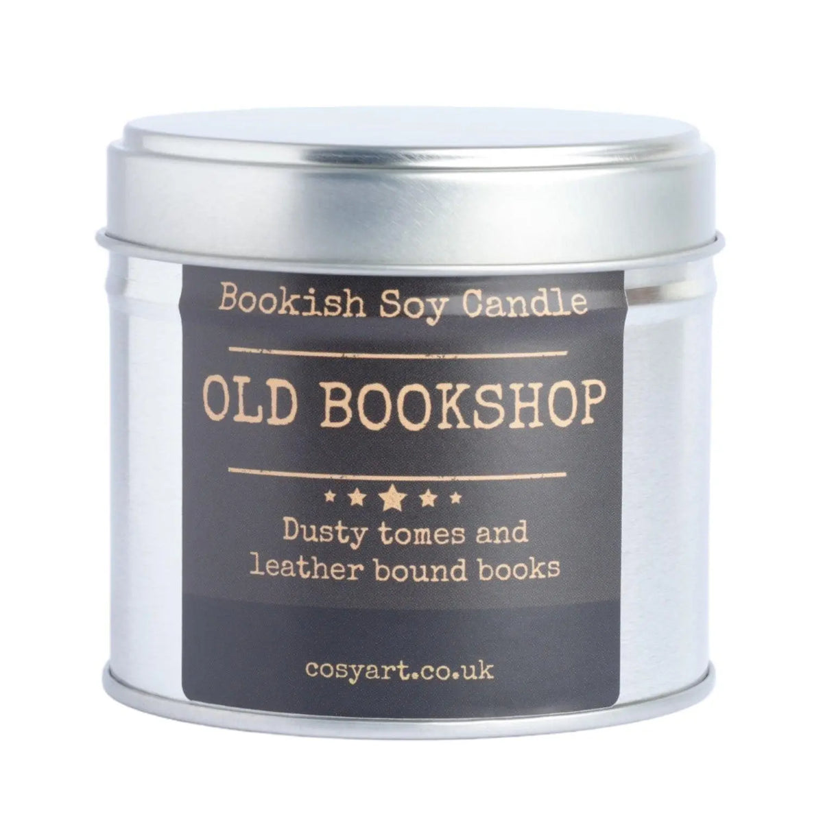 Old Bookshop 250ml Literary Candles — Cosy Art