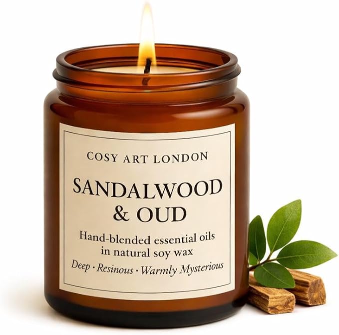 Sandalwood & Oud Evening Ritual Candle 200ml