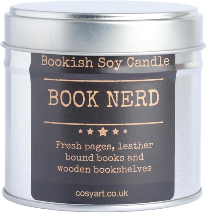 Book Nerd Tin Candle 250ml