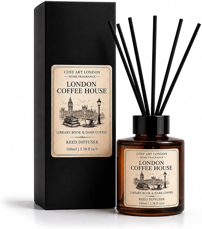 London Coffee House Reed Diffuser 100ml